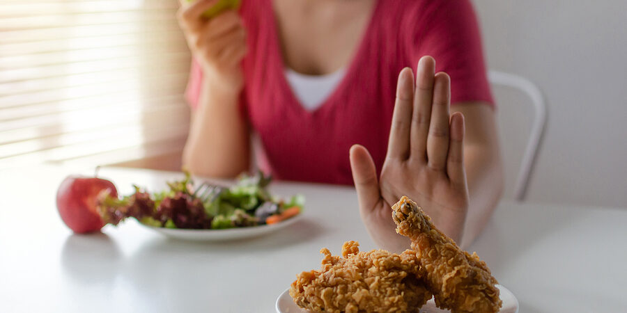 signs you have an unhealthy relationship with food